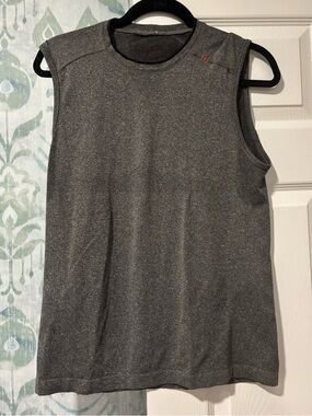 Lululemon Men's Dark Gray Performance Tank Top